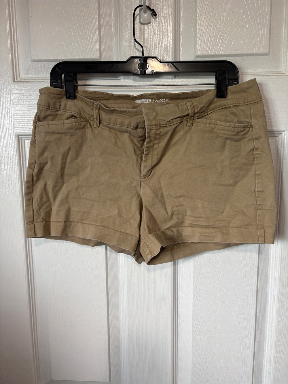 Khaki Women’s Casual Cotton Shorts